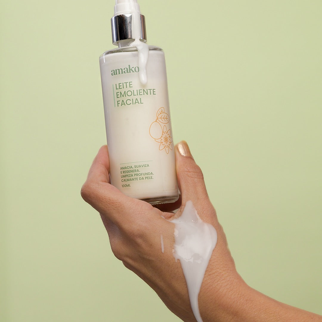 Leite Emoliente Facial Copaíba & Passiflora