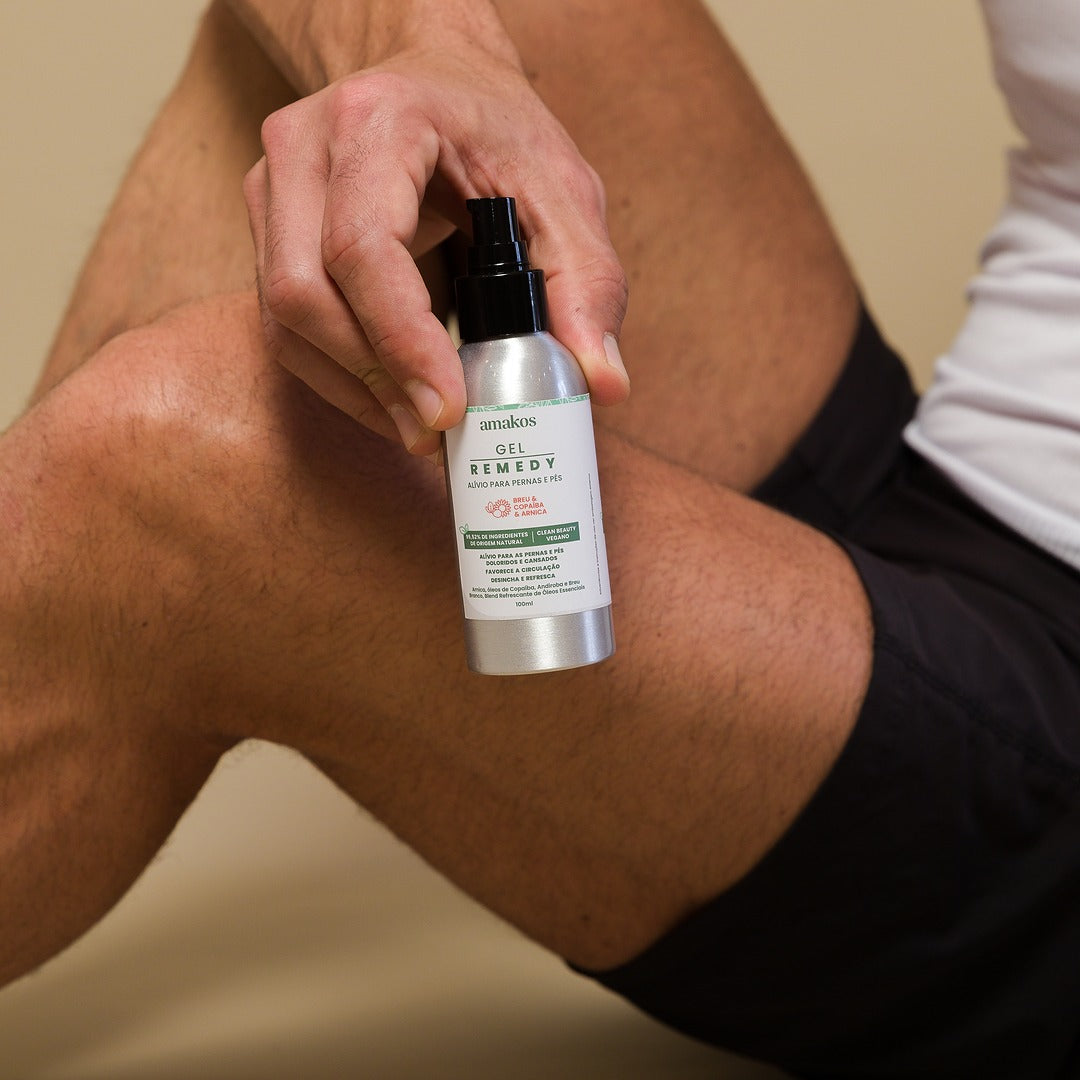 GEL REMEDY ALÍVIO PARA PERNAS E PÉS BREU & COPAÍBA & ARNICA