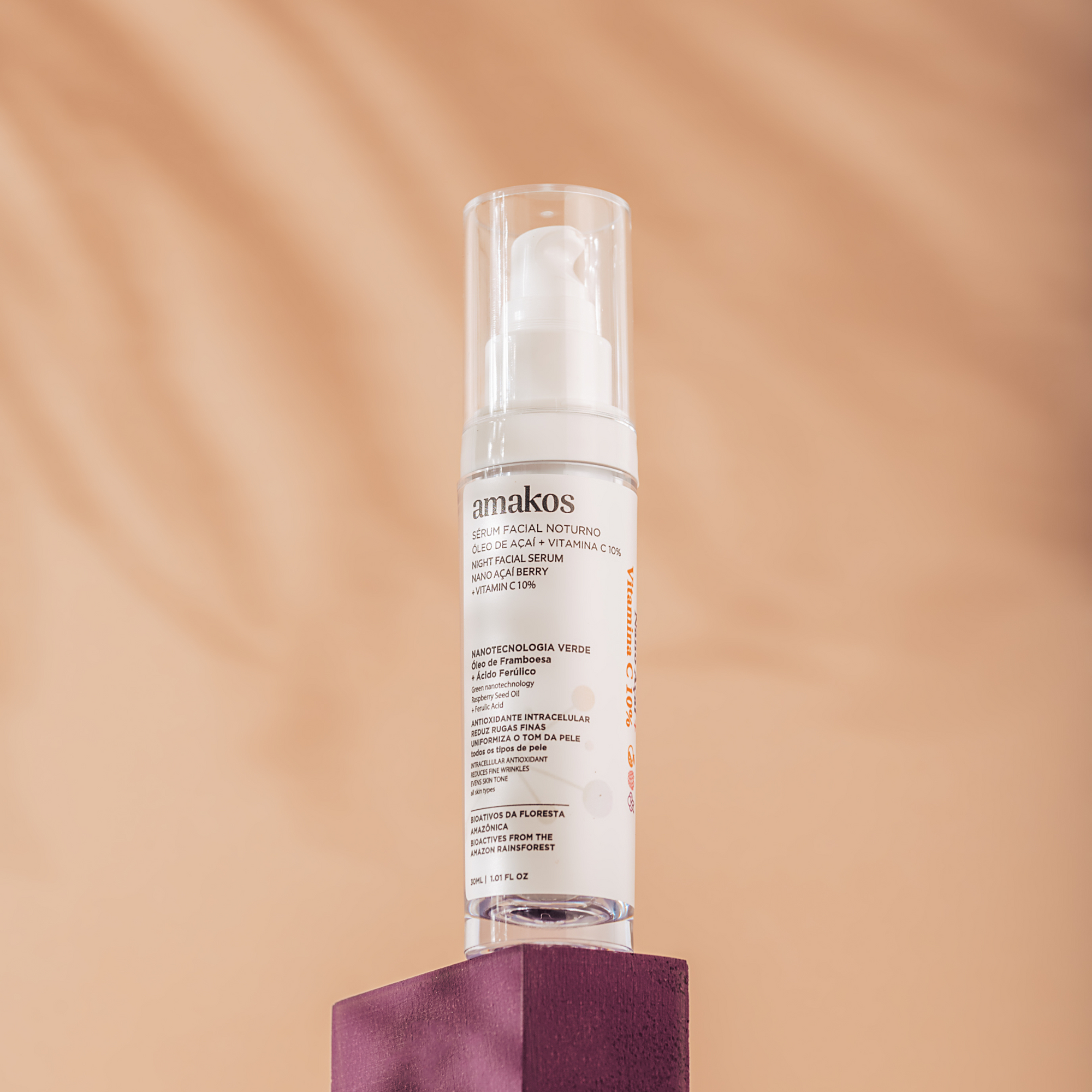 Sérum Facial Nano Açaí + Vitamina C 10% - 30ml