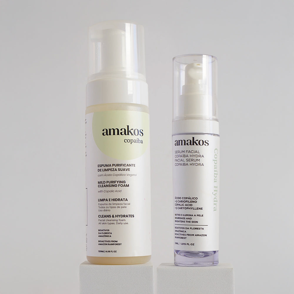 Força Nativa - Espuma Facial de Copaíba + Sérum de Copaíba