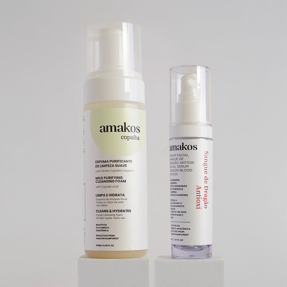 Alquimia Botânica - Espuma de Copaíba + Sérum Sangue de Dragão